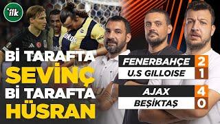 Fenerbahçe 2-1 Saint-Gilloise  Ajax 4-0 Beşiktaş Maç Sonu Yorum  Batuhan Karadeniz Engin Baytar