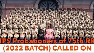 IPS Probationers Of 75th RR 2022  Selected IPS Percentage In All Categories Ave. Age Cadre Gender