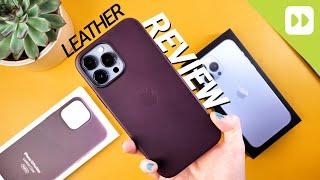 iPhone 13 Pro Max Official Apple leather cover review