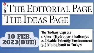 10th February 2023  Gargi Classes The Indian Express Editorials & Idea Analysis  By R.K. Lata