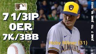 Hoby Milner  June 7  18 2022 6G  MLB highlights