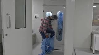 32 Cleanroom Entry Demonstration