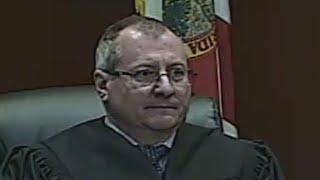 Florida judge has angry outburst at man looking for a seat in courtroom