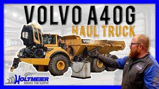 Volvo A40G Haul Truck Gets Full Service