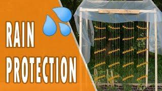 HOW TO BUILD TOMATO TRELLIS & Rain Protection A Great IDEA