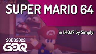 Super Mario 64 by Simply in 14017 - Summer Games Done Quick 2022