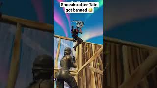 Shneako After Tate Got Banned In Fortnite