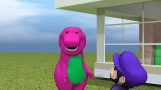 Barney The Dinosaur Asks About Biting Your Tongue