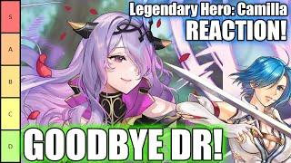 LEGENDARY CAMILLA DESTROYS DR  Legendary Camilla Alluring Darkness Tier List and Reaction FEH