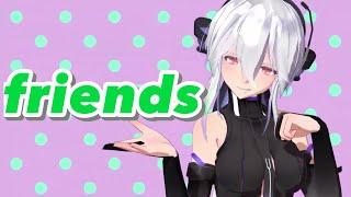 【MMD弱音ハク】Friends踊ってみた