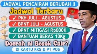 RESMI JADWAL TERBARU PENCAIRAN PKH & BPNT JULI – AGUSTUS BLT MITIGASI Rp600K BANTUAN BERAS 10 Kg