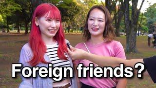 Do Japanese Want Foreign Friends?