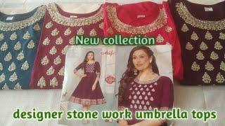 Designer stone work umbrella tops collections @Prabpremvlogs