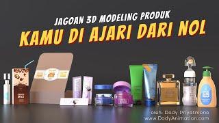 E-COURSE JAGOAN 3D MODELING PRODUK  DODY ANIMATION