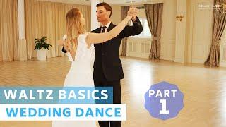 Slow Waltz Basics - part 1 - Universal Basic Steps  Wedding Dance choreography