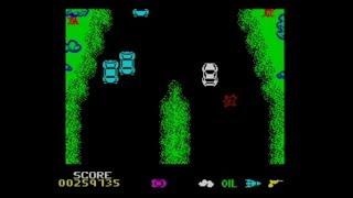 Spy Hunter 1985 Walkthrough Expert mode  All Weapons Enabled + Review ZX Spectrum