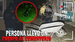 SEÑOR LLEVO UN CUERPO AL CEMENTERIO EN CARRETILLA 