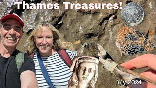 Rare & Exquisite Thames Treasures Mudlarking the Thames in the Morning & Guernsey in the Afternoon