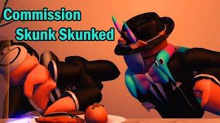 Skunk Skunked  - Roblox Fart Animation COMMISSION
