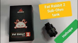 Welcome to flavor city with the Fat Rabbit 2 Sub-Ohm tank 28mm