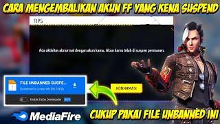 Cara Unbanned Akun ff Yang Kena Suspend Permanen  File Pembuka Suspend ff