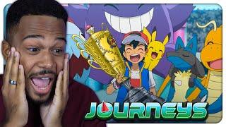 THE GREATEST POKEMON EPISODE ASH BECOMES WORLD CHAMPION  Pokémon Journeys Episode 132 Reaction