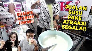 ATRAKSI SUSU MURNI SHI JACK SAMBIL DILEMPAR KERENNN 