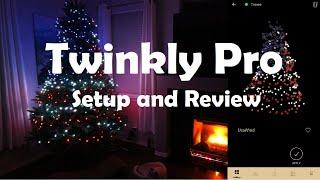 Twinkly Pro Holiday Lights- Unboxing Setup and Review