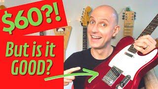 IT DOESNT SUCK  Indio Retro Classic by Monoprice Telecaster style guitar review & sound demo