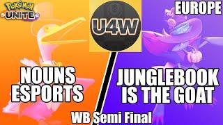 Nouns Esports vs Junglebook - Unite 4 Worlds WB Semi Final  Pokemon Unite