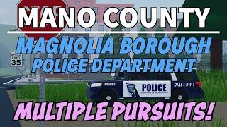 MULTIPLE PURSUITS  Mano County MBPD #3  ROBLOX