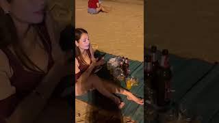 Night session on the sands of Pattaya Beach Thailand4Lovelife #pattaya