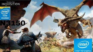 dragon age Inquisition gaming in intel celeron n3150 intel hd graphics brasswell