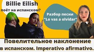 Billie Eilish поёт на испанском? Разбор песни Rosalía&Billie Eilish Los vas a olvidar. Imperativo.