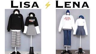 Lisa or Lena Korean couples matching styles #122
