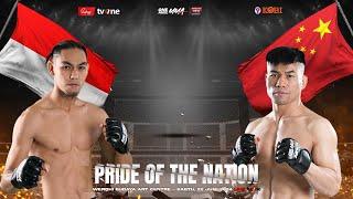 LUAR BIASA DENI DAFFA VS YANG PENGPENG  FULL FIGHT ONE PRIDE MMA 79 KING SIZE NEW #4 BALI