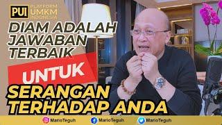 DIAM ADALAH JAWABAN TERBAIK UNTUK SERANGAN TERHADAP ANDA - MARIO TEGUH SUCCESS VIDEO #video #super