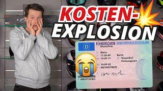 KOSTENEXPLOSION Das kostet der Motorradführerschein 2023 Klasse A2 & A