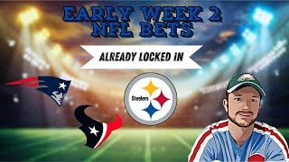 3 Early NFL Bets to Lock in NOW  NFL Week 2 Betting Picks