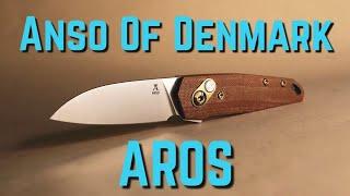 Checking Out The AROS Pocket Knife #edc #anso #denmark