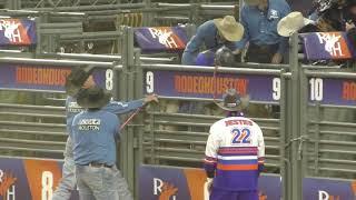 Bull Riding Finals - Ky Hamilton Champion - Houston Livestock Show and Rodeo - 19 March 2023