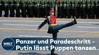 GIGANTISCHE MILITÄRPARADE Waffenschau soll Putins angeschlagenes Image aufpolieren