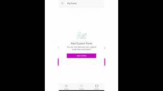 picsart text font add kaise kare  how to add custom fonts in picsart #shortsfeed