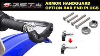 ZETA Armor Handguard Option BarEnd Plugs