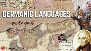 Germanic languages - what they are and how appeared 