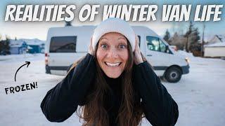 72 HOURS OF WINTER VAN LIFE when nothing goes as planned