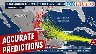 FOX Model Outperformed Others With Hurricane Beryls Track