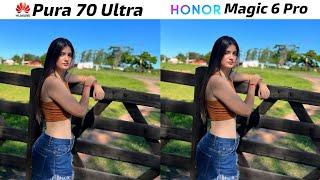 Huawei Pura 70 Ultra vs Honor Magic 6 Pro Camera Test