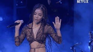 Jhené Aiko performing Stay Ready with Flawless *REAL* Netflix Special