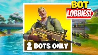 How To Get BOT LOBBIES in Fortnite XBOXPS5SWITCHPC